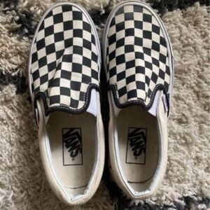 Checkered Vans